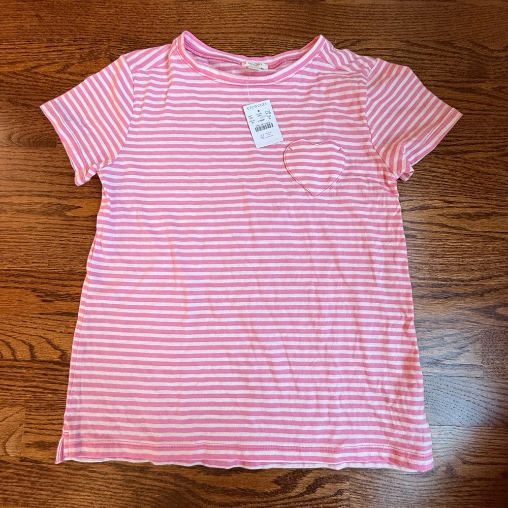 NEW Crewcuts Striped Tee XL